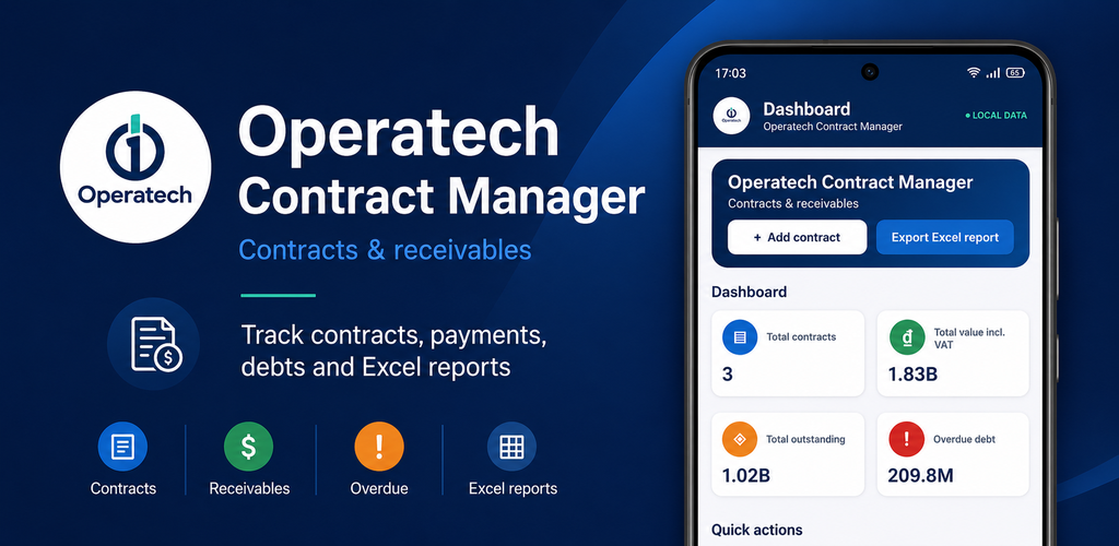 Operatech Contract Manager